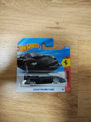 Hotwheels Ferrari F40 Competizione Negro