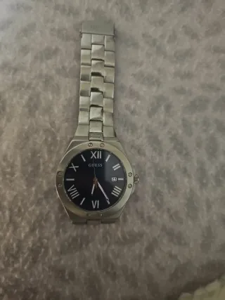 Reloj Guess Azul y Plateado