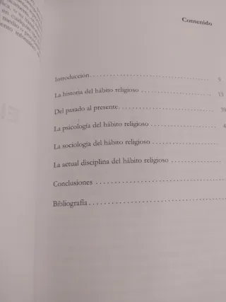 El Hábito religioso historia, psicología, socio...