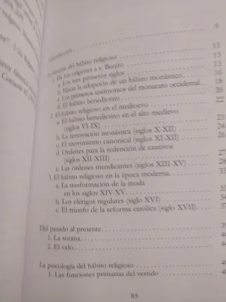 El Hábito religioso historia, psicología, socio...