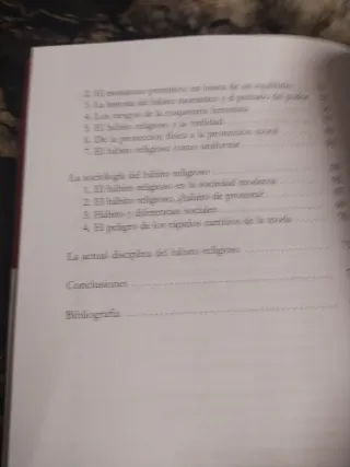 El Hábito religioso historia, psicología, socio...