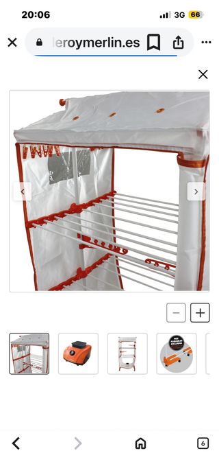 Secadora Armario Portátil Be Pro Home 800W