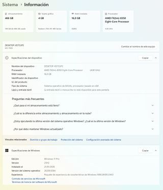 PC Gamer FX 8350 RX 480