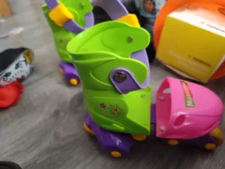 Patines de plástico para aprender