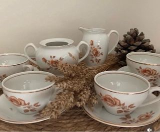 Juego de café vintage años 70