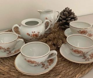 Juego de café vintage años 70