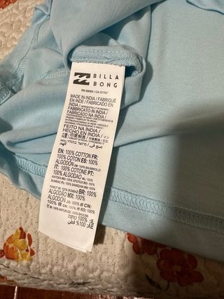 Camiseta Billabong Azul talla M