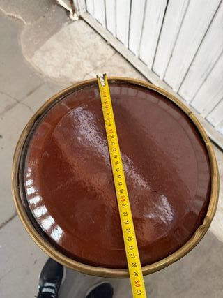 Lámpara de aceite antigua