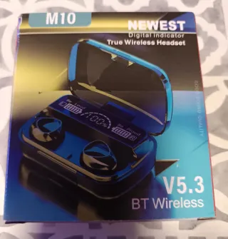 Auriculares Inalámbricos M10 V5.3 Azul