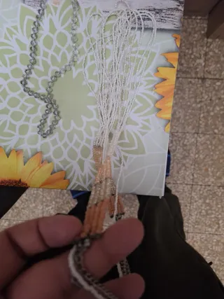 Collares de bisutería multicolor y plata todos 3€