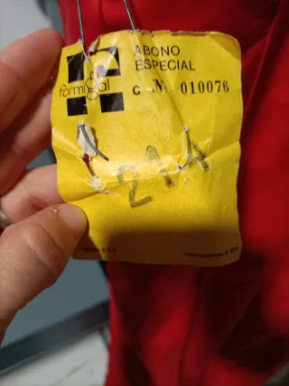 Peto de esquí rojo Kitsch Vintage