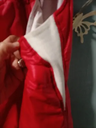 Peto de esquí rojo Kitsch Vintage