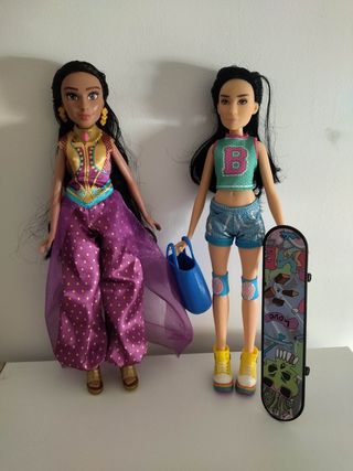 Rebajas: muñecas Disney Jazmine y Mulan actual