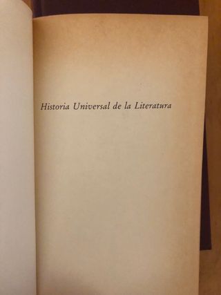 Clásicos historia universal literatura. 40 títulos