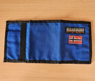 Portafoglio Napapijri blu e nero