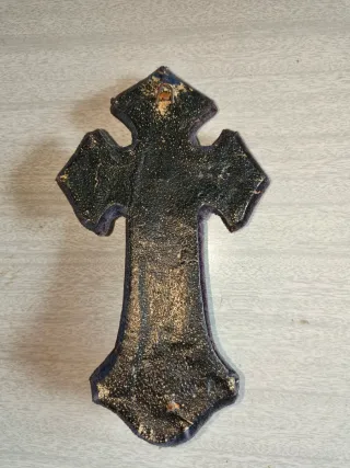 Crucifijo benditero antiguo