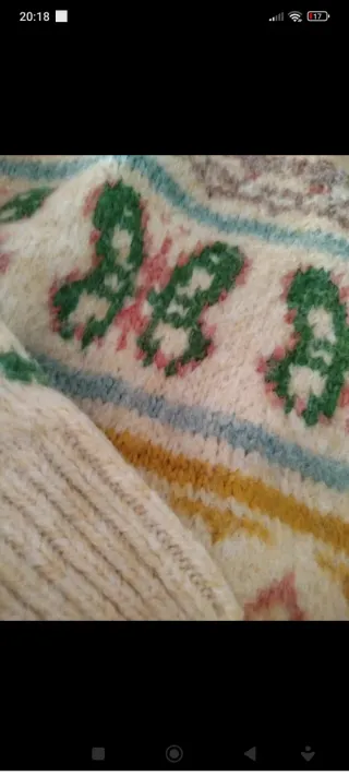 Jersey Pull&Bear mujer estampado mariposas