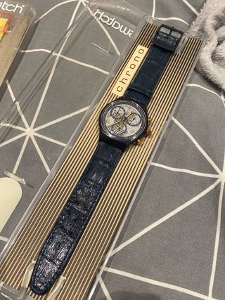 Orologio Swatch Cronografo Blu