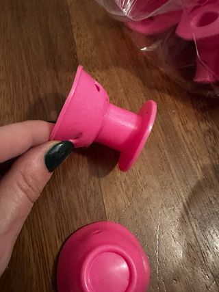 Set Bigodini Silicone Rosa