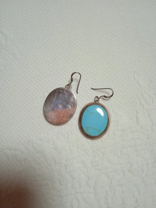Pendientes Plata Turquesa 20€