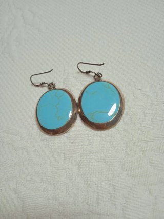 Pendientes Plata Turquesa 20€