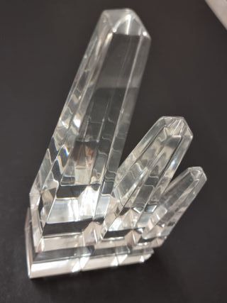 Set de 3 Obeliscos Astrolite Herb Ritts anos 70