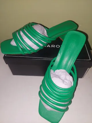 Sandalias BUONAROTTI Mujer Verdes