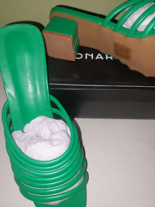 Sandalias BUONAROTTI Mujer Verdes