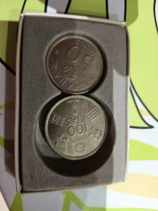 Lote 5 monedas sin usar