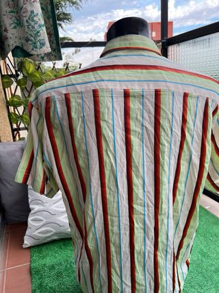 Camisa Tommy Hilfiger Rayas Multicolor