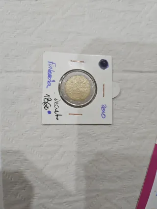 Moneta 2 euro Finlandia 2010 Decreto 1860