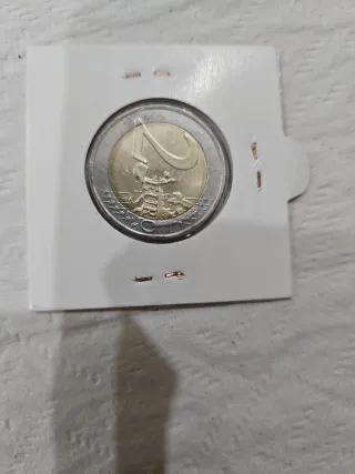 Moneta 2 euro Finlandia 2010 Decreto 1860