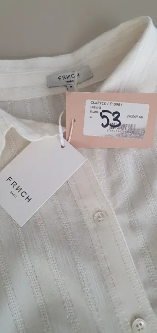 Blusa nudo FRNCH PARIS