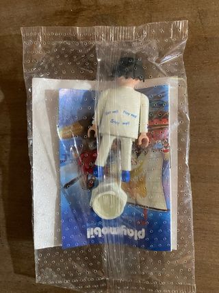 Playmobil promo figura con mensaje