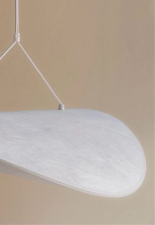 Lámpara moderna colgante tela 60cm