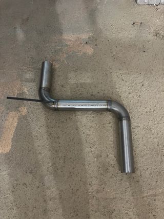 Tramo final escape Grupo VAG Scirocco, golf ,leon