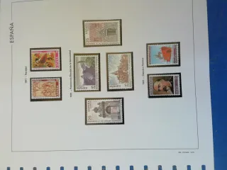 Sellos de España años 1990 y 1991.