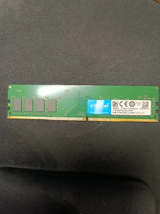 Memoria RAM Crucial 8GB DDR4 2400MHz 17 latencia