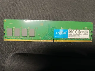 Memoria RAM Crucial 8GB DDR4 2400MHz 17 latencia