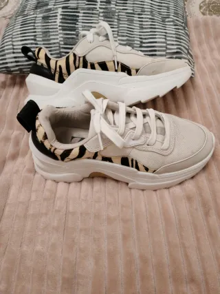 Zapatillas Animal Print Zebra
