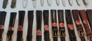 Set di cinture in pelle per orologi