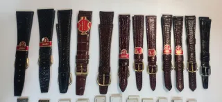 Lote correas de piel para reloj