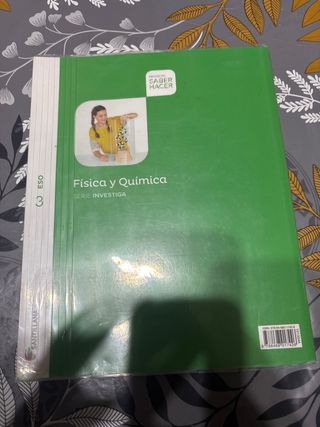 FISICA Y QUIMICA SERIE INVESTIGA 3 ESO SABER HACER