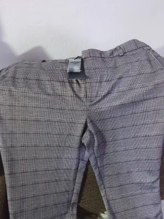 Pantalón de vestir señora elegante con bolsillos