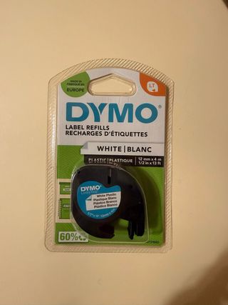 Recambio Cinta DYMO Blanca Plástico