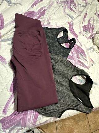 Conjunto Mallas y Top Deportivo