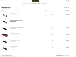 Cassette Atco Allett QC - Aireador QC20A per 20 pollici e 51 cm di larghezza per tosaerba Atco Balmoral / Allett Kensington