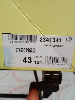 Botas de seguridad piel Gore-Tex