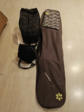 Tabla Snow 149cm + Fijaciones + Botas + Casco