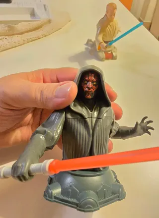 Sorpresa Kinder Star Wars Obi-Wan vs Darth